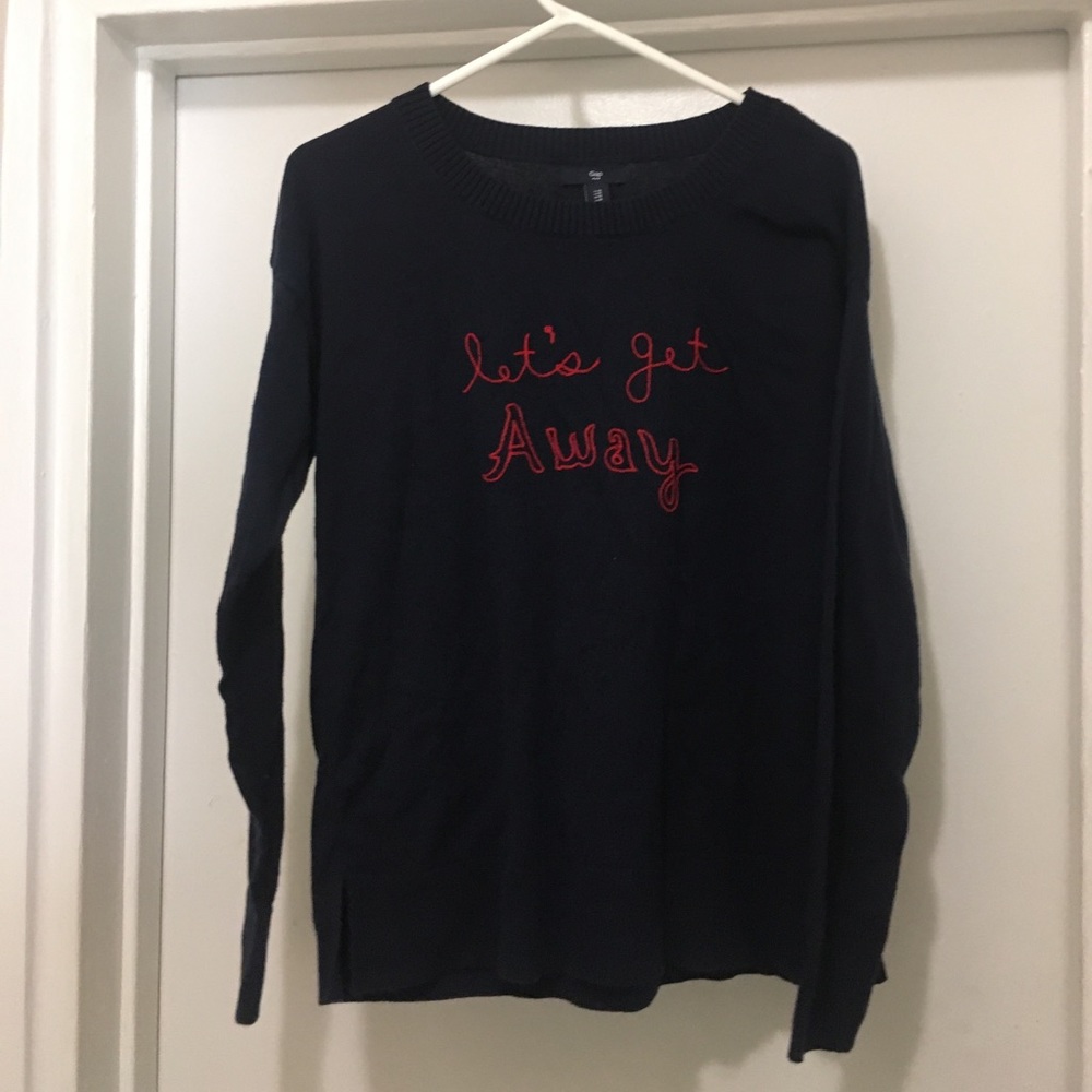 Gap “Let’s Get Away” Sweater